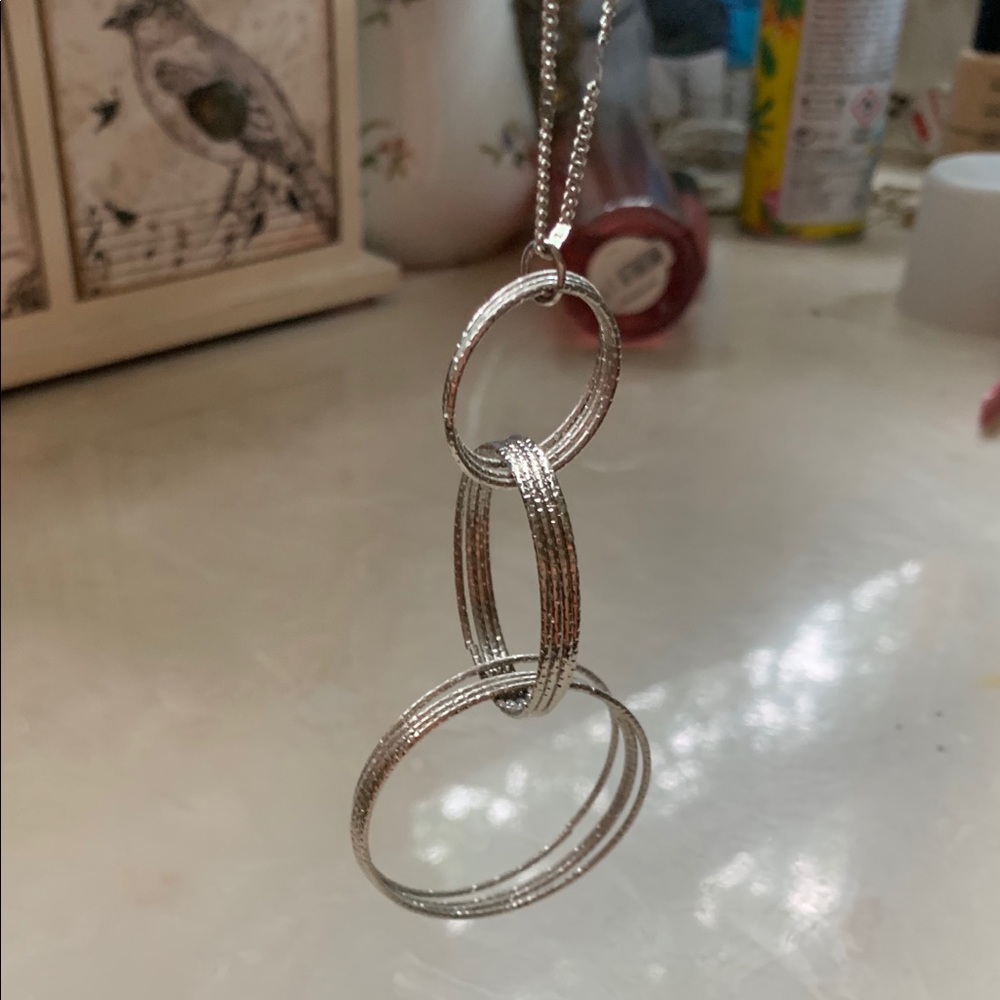 Silver necklace